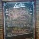 Wall chalk board
