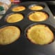 Baked cakes, fresh out of the oven, before inversion.
