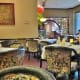 Interior of the restaurant looking towards the entrance