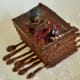 Flourless six-layer chocolate cake