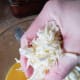Add a handful of mozzarella cheese.