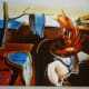 Art on the wall at the Houston Heights location
