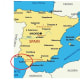 A map of Iberia (Spain), and then we begin to zero in on the triangle