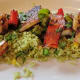 Brocheta de pescado
