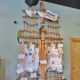 Children’s art display inside of the store