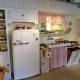 An old Kelvinator refrigerator inside of the Houston Heights store