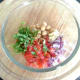 Chickpea salad ingredients