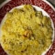 Pineapple sweet rice with added nuts