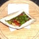 Salad filled pitta pocket
