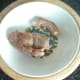 Fat is cut from pork fillet only after it has been cooked and rested