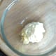 Grated garlic and mayo are combined in a small bowl