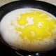Soon you will see clear bubbles forming as you stir.