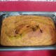 After 1 hour or when a toothpick inserted in the middle comes out dry, remove the pan from the oven. Allow the bread to cool.