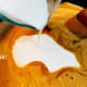 Combine the coconut milk mixture into the pan.