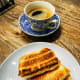 Enjoy the sweet and fragrant coconut jam with your favorite cup of coffee. Delicious!