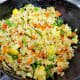 Add washed poha and peanuts. Stir well over medium heat.