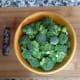 Chop the broccoli into florets and set them aside. Watch the video above if you need help learning how to cut the broccoli into florets.