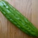 This is what ampalaya looks like. It's also called bitter melon or bitter gourd.