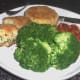 Cut chickpea and spinach spicy potato cake
