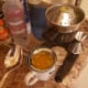 This little strainer was an amazing addition, look at all those pulp chunks it is keeping out of the juice!