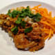 A perfect plate of chicken tikka masala