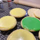 Let the glaze icing sitting sit until the glaze get harden.