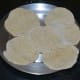 Raw urad dal pooris