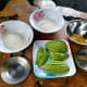 Ingredients for avocado fries