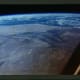 Photo of earth taken by John Glenn from orbit. Photo courtesy of NASA.