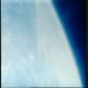 Photo of earth taken by Wally Schirra from orbit. Photo courtesy of NASA.
