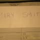 Have students write their name on the sign, in markers preferably, and display it on their desk.