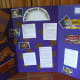 Here is the finished board done completely by a 4th grader. Mom helped with some of the typing and making the taste chart on the computer, but Sophie made all the designs and mounted it herself.