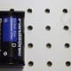 Battery holder with D sized batteries.