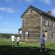 A rebuilt Judith Henry house.