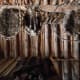 Dream catcher-like frames for curing pelts..