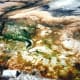 Doesn't this look like an abstract painting? It is a living one in Yellowstone.