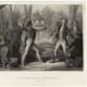 Tecumseh ordered his warriors to kill young William Henry Harrison who refuses to rescind the Treaty of Fort Wayne, who in response drew his sword.