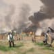 On October 18,1540 De Soto fights his way out of a trap set by Tascalusa at Mabila in what is now western Alabama.