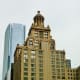 Another view of top of Niels Esperson Building