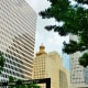 View of these buildings in downtown Houston