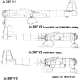 Drawings of the Junkers Ju 287 prototypes