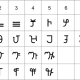 Brahmi numeral signs