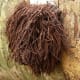 This chocolate tube slime looks like someone left their wig behind in the forest. Creepy!