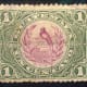 A postage stamp from Guatemala features a quetzal.