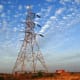 Electric power pylon.