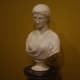 “Peneroso (Ideal Head)” (modeled 1863) by William Henry Rinehart (American) 1825-1874. Made with marble.