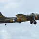 B-17 Flying Fortress. This famous American bomber became one of the mainstays of the US airforce during the Second World War, and was one of numerous bombers from all different airforces which were flown by Eric Brown.