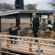 President Kennedy at the Kerr Ranch