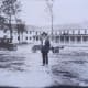 Sheriff of Pine Valley in front of the Pine Valley Hotel