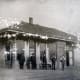 The first Frisco Depot, located where KP's Convenience Store is today.